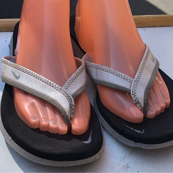 Nike Shoes Nike Celso Girl Thong White Flip Flops Beach Sandals